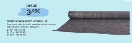 Fieltro Attrapa Polvo Novaroller