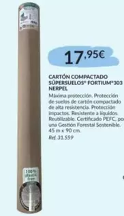 Nerpel - Cartón Compactado Súpersuelos Fortium 303