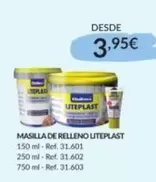 Liteplast - Masilla De Relleno