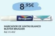 Bruguer - Marcador De Juntas Blanco Blister