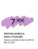 Tcolors - Pintura Acrílica Pack-6