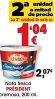 Président - Nata Fresca Cremosa
