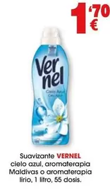 Vernel - Suavizante Cielo Azul, Aromaterapia Maldivas O Aromaterapia Lirio