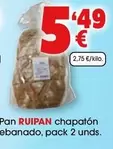 Ruipan - Pan Chapatón Rebanado