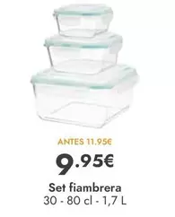 Set Fiambrera
