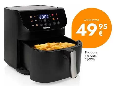 Tristar - Freidora S/accite