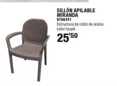 Sillon Apilable Miranda
