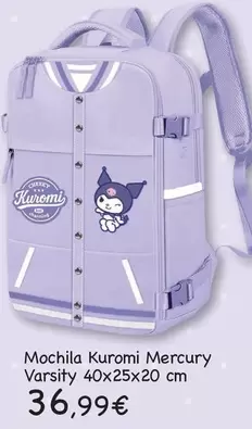 Mochila Mercury Varsity 40x25x20 Cm