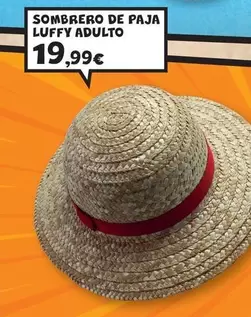 Sombrero De Paja Luffy Adulto