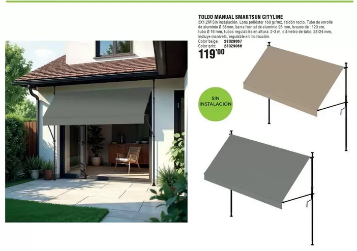 Tolco Manual Smart Skin Cityline