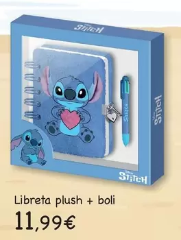Libreta Plush + Boli