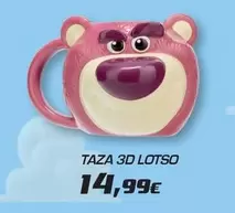 Taza 3d Lotso
