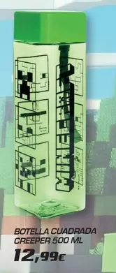 Botella Cuadrada Creper 500 Ml