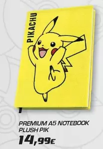 Premium A5 Notebook Plush Pik