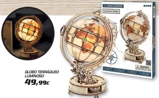 Globo Terraqueo Luminoso