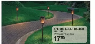 Solar - Aplique  Balder