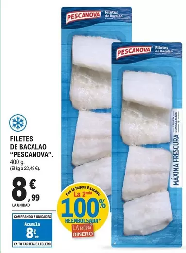 Pescanova - Filetes De Bacalao