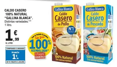 Gallina Blanca - Caldo Casero 100% Natural