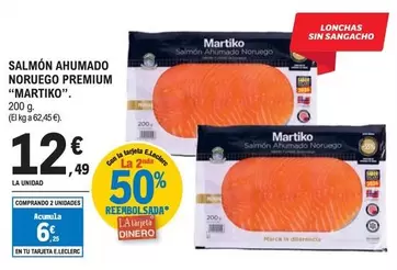 Martiko - Salmon Ahumado Noruego Premium