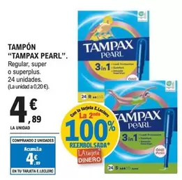 Tampax - Pearl Tampon