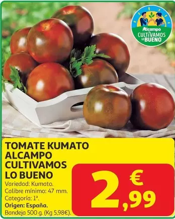 alcampo - Tomate Kumato Alcampo Cultivamos Lo Bueno
