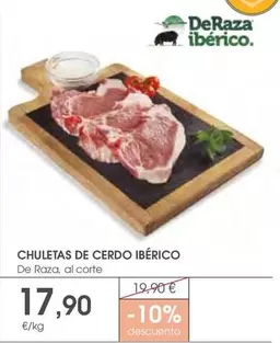 Deraza - Chuletas De Cerdo Iberico