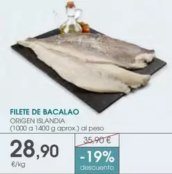 origen - Filete De Bacalao