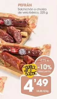 Vela - Salchichon O Chorizo De  Iberico