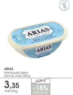 Arias - Mantequilla Ligera Facil De Untar