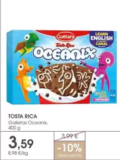Tosta Rica - Galletas Oceanix