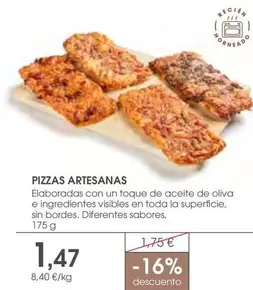 Pizzas Artesanas