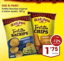 Old El Paso - Tortilla Nachips Original O Sabor Queso