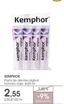 Kemphor - Pasta De Dientes Original