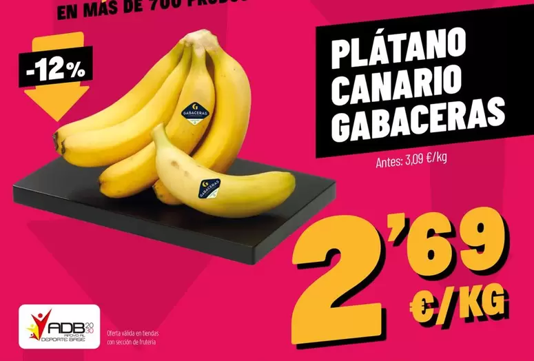 Mas - Platano Canario Gabaceras