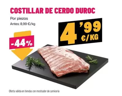 duroc - Costillar De Cerdo Duroc