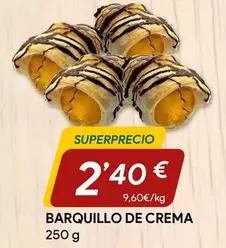 Barquillo De Crema