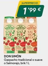 Don Simón - Gazpacho Tradicional O Suave O Salmorejo