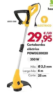 Power Plus - Cortabordes Eléctrico POWEG30020