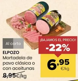 Elpozo - Mortadela De Pavo Clásica O Con Aceitunas