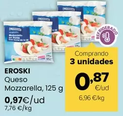 Eroski - Queso Mozzarella