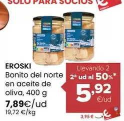 Eroski - Bonito Del Norte En Aceite De Oliva
