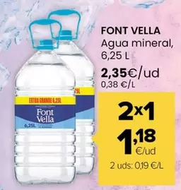 Font Vella - Agua Mineral