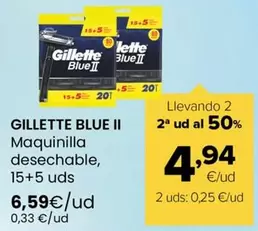 Gillette - Blue II Maquinilla Desechable