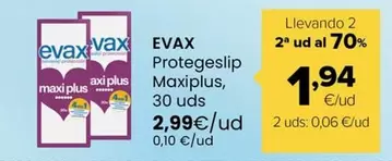 Evax - Protegeslip Maxiplus