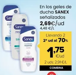 Sanex - Geles De Ducha