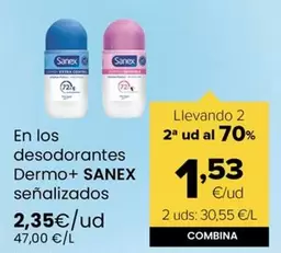 Sanex - Desodorantes Dermo+
