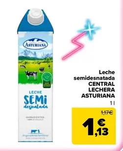 Central Lechera Asturiana - Leche Semidesnatada