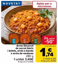 Arros Socarrat De Secret Iberic I Bolets, Arros O A Banda O Arros De Verdures