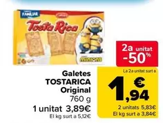 Tosta Rica - Galetes Original