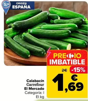 Carrefour El Mercado - Calabacin